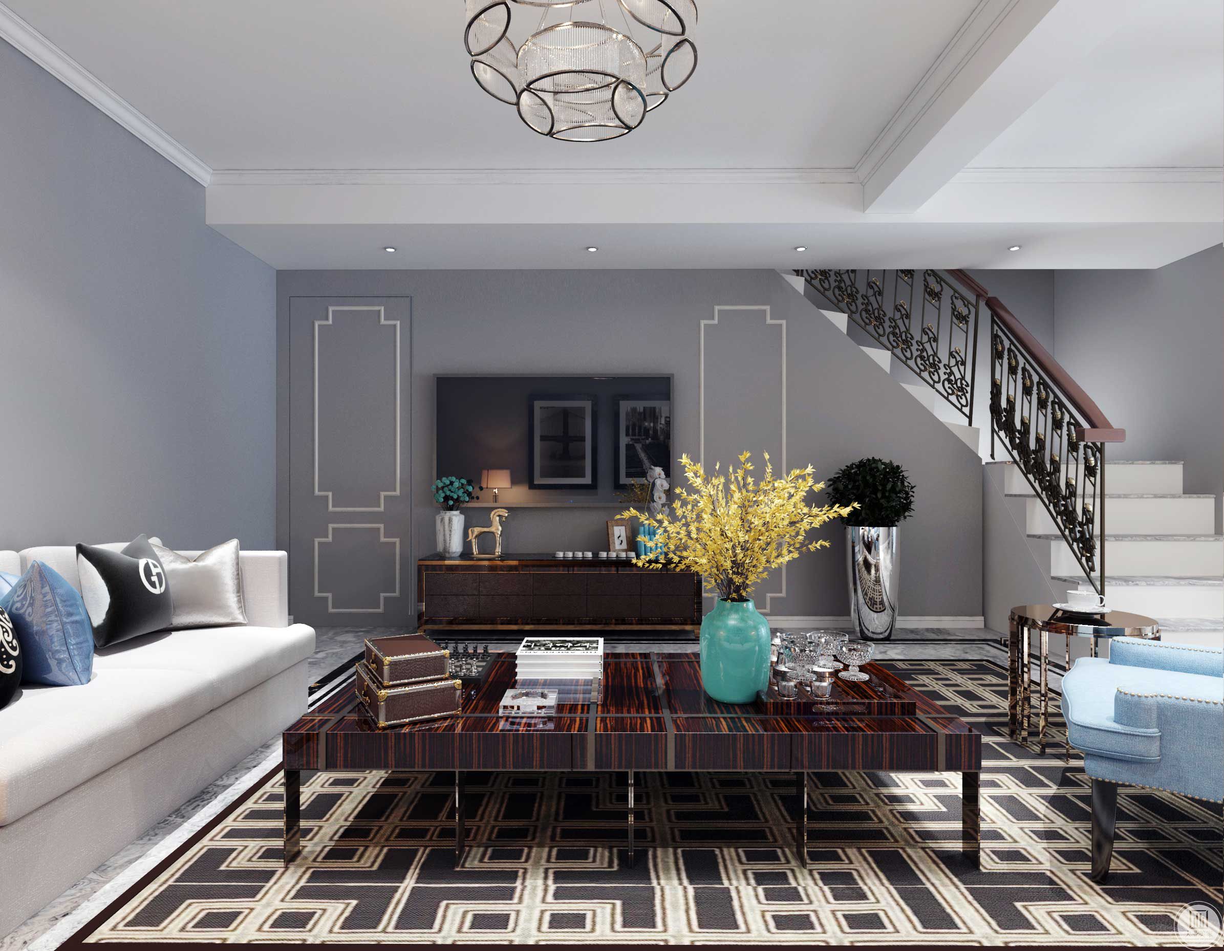 北京室内装修效果图鉴赏!北京大业美家带你欣赏不同户型案例