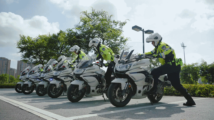 「一线传真」铁骑大片,燃爆全场!乐清交警全警实战大练兵进行时