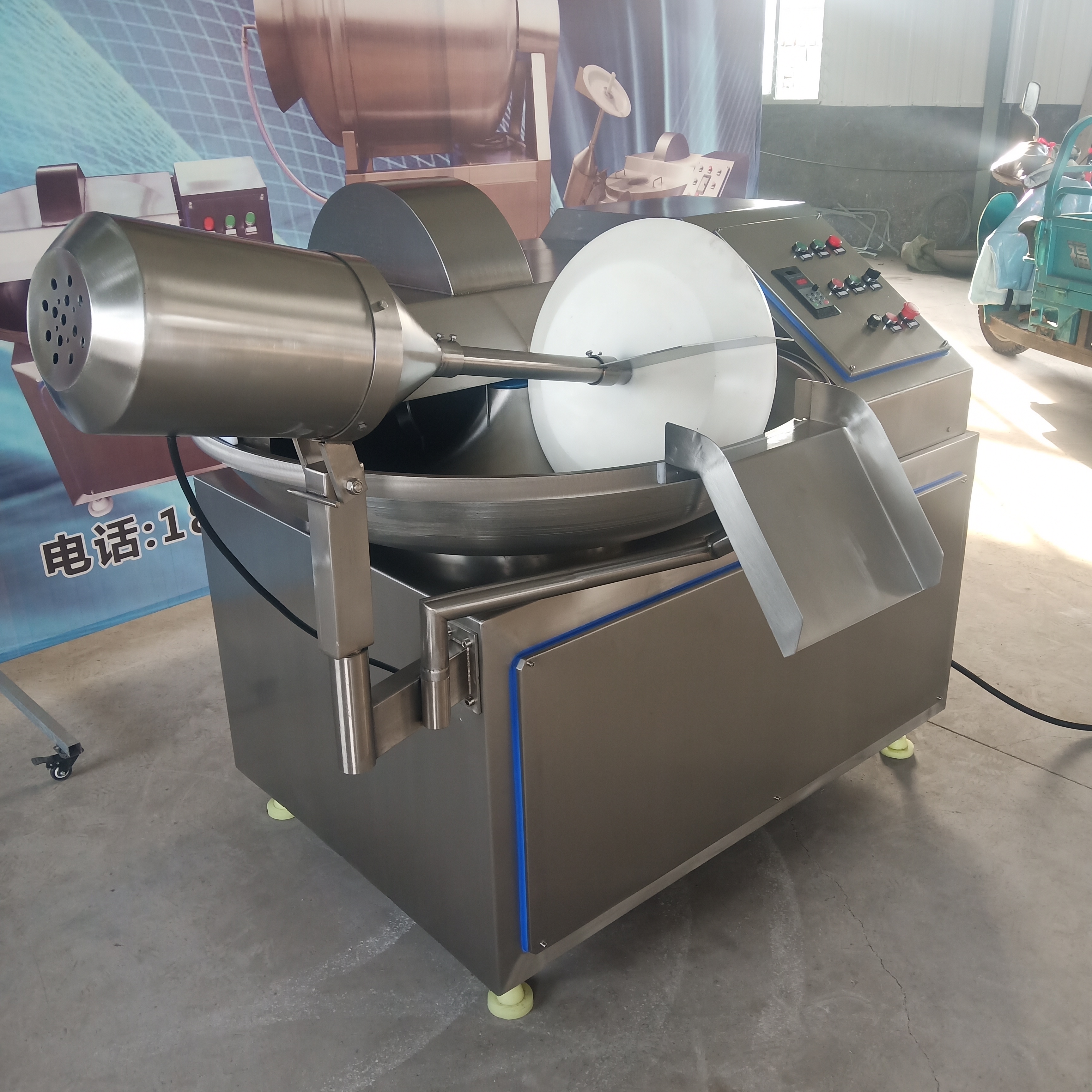 不锈钢斩拌机,良鑫斩拌机的优点