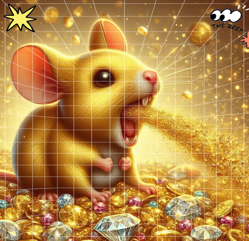 藏传佛教中的灵兽"吐宝鼠",食入异物即化宝珠,象征财富与吉祥