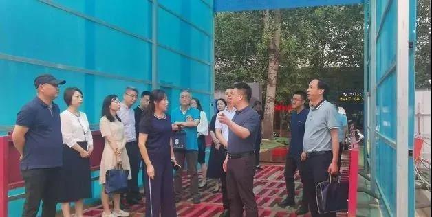 碑林区长马翔督导检查西安市第三建筑工程公司,永华里棚户区改造项目