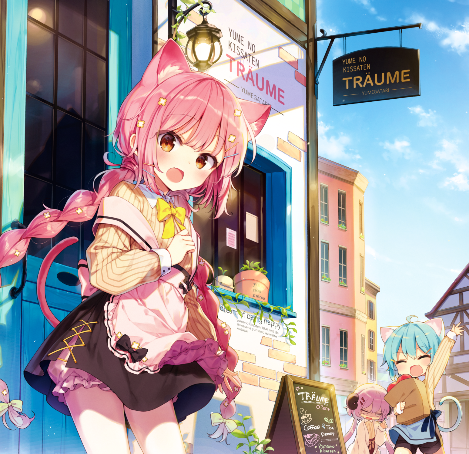 pixiv:可爱的猫耳女孩