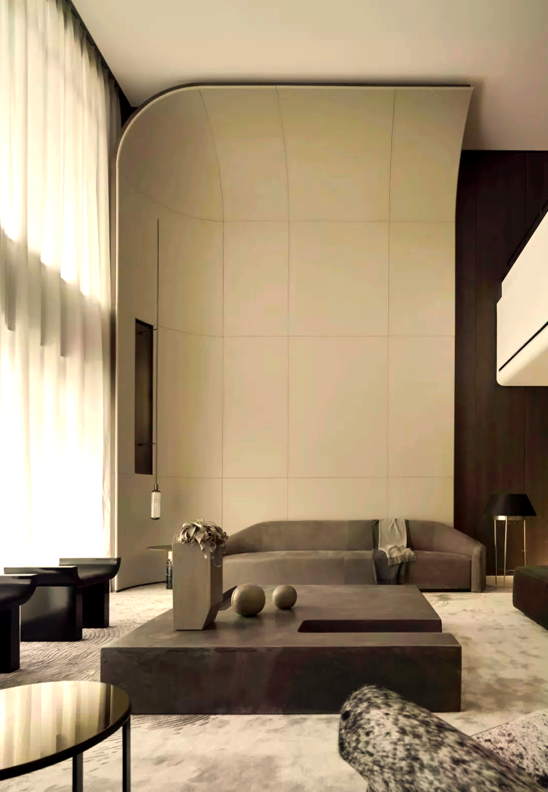 上海汤臣一品豪宅样板房:东方哲思与现代设计的完美结合