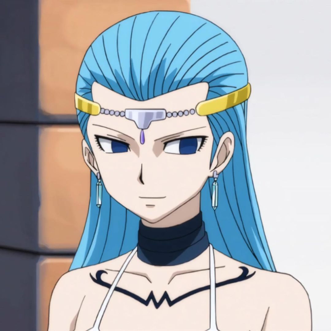 《妖精的尾巴》水瓶座星灵阿葵亚,动漫头像自剪分享