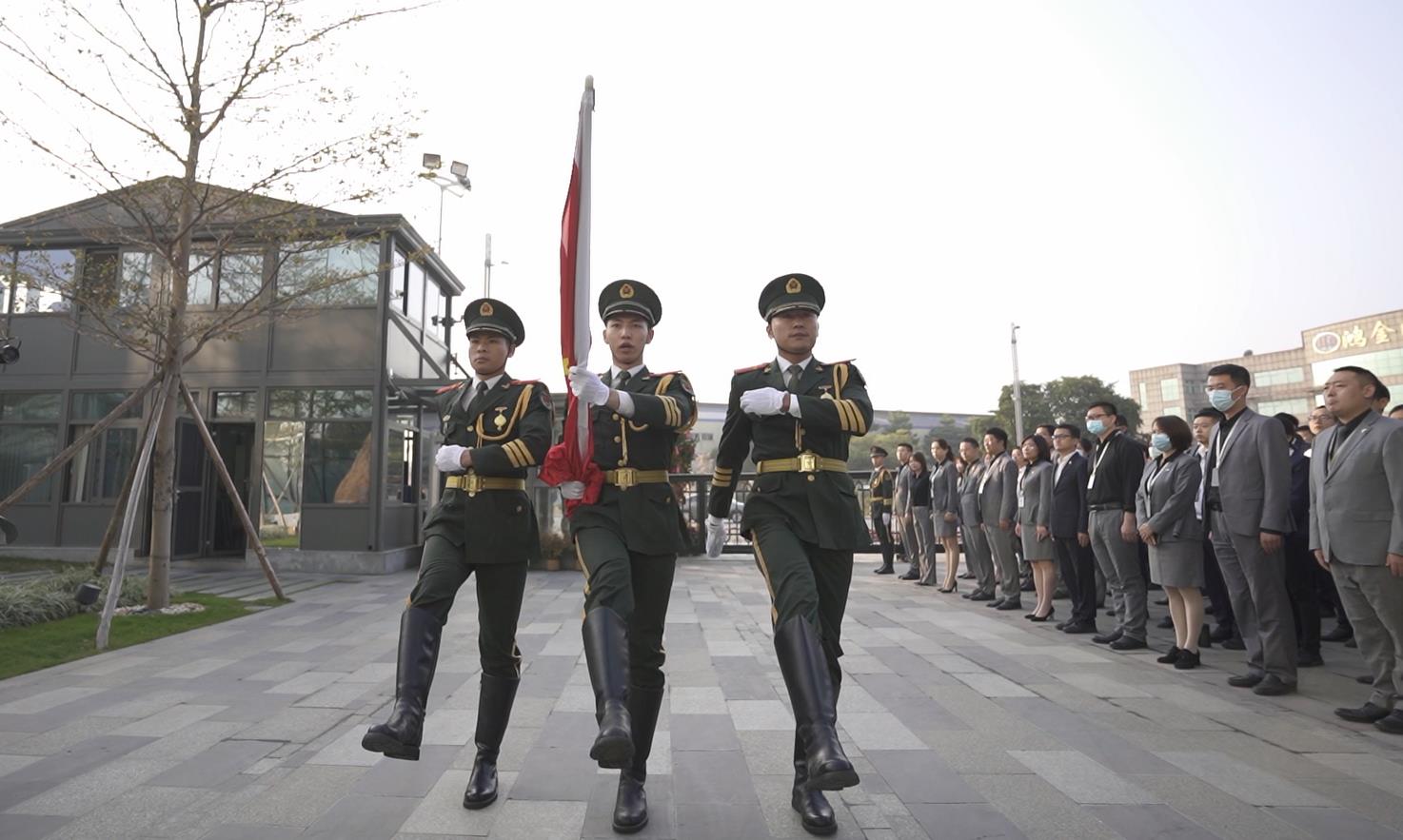 国旗护卫队何家绅图片