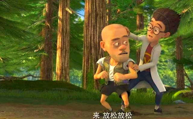 光头强与天才威的多重角色对比与成长演变