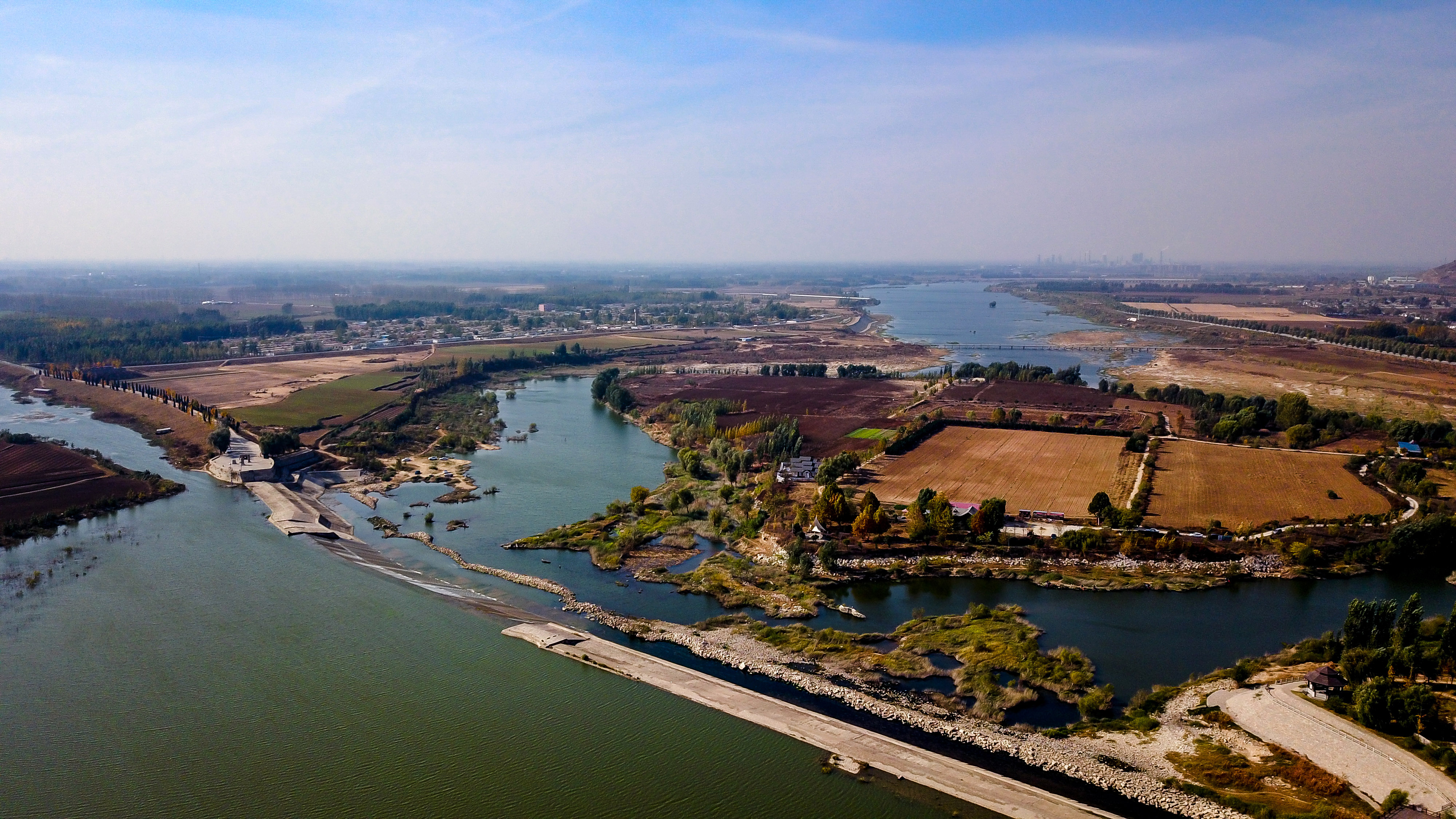 山东东平:"运河之心"生态美