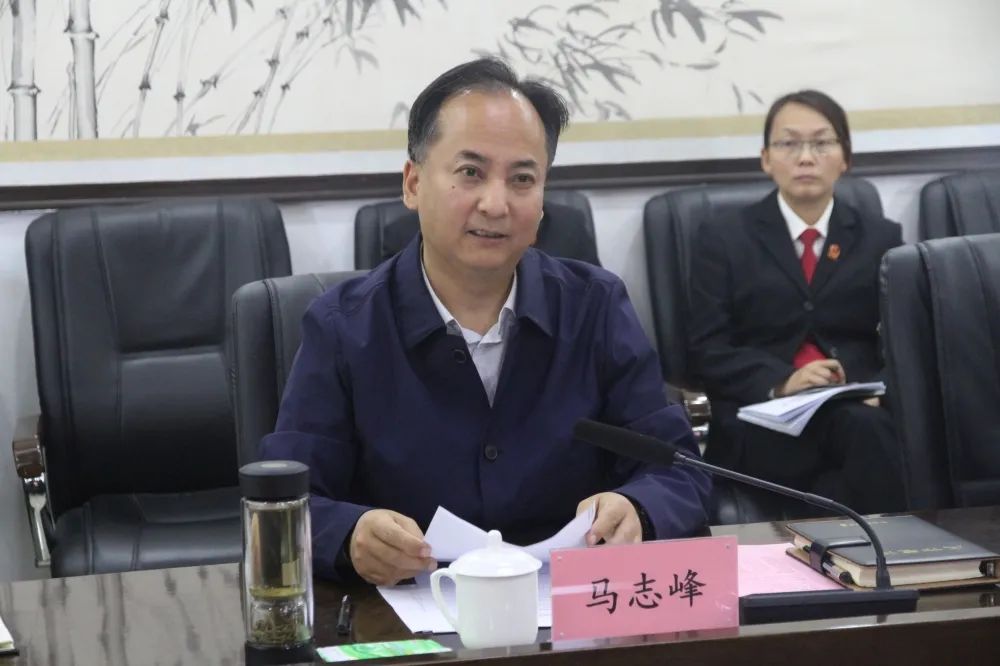 郑州中院院长李志增到新郑法院调研指导工作