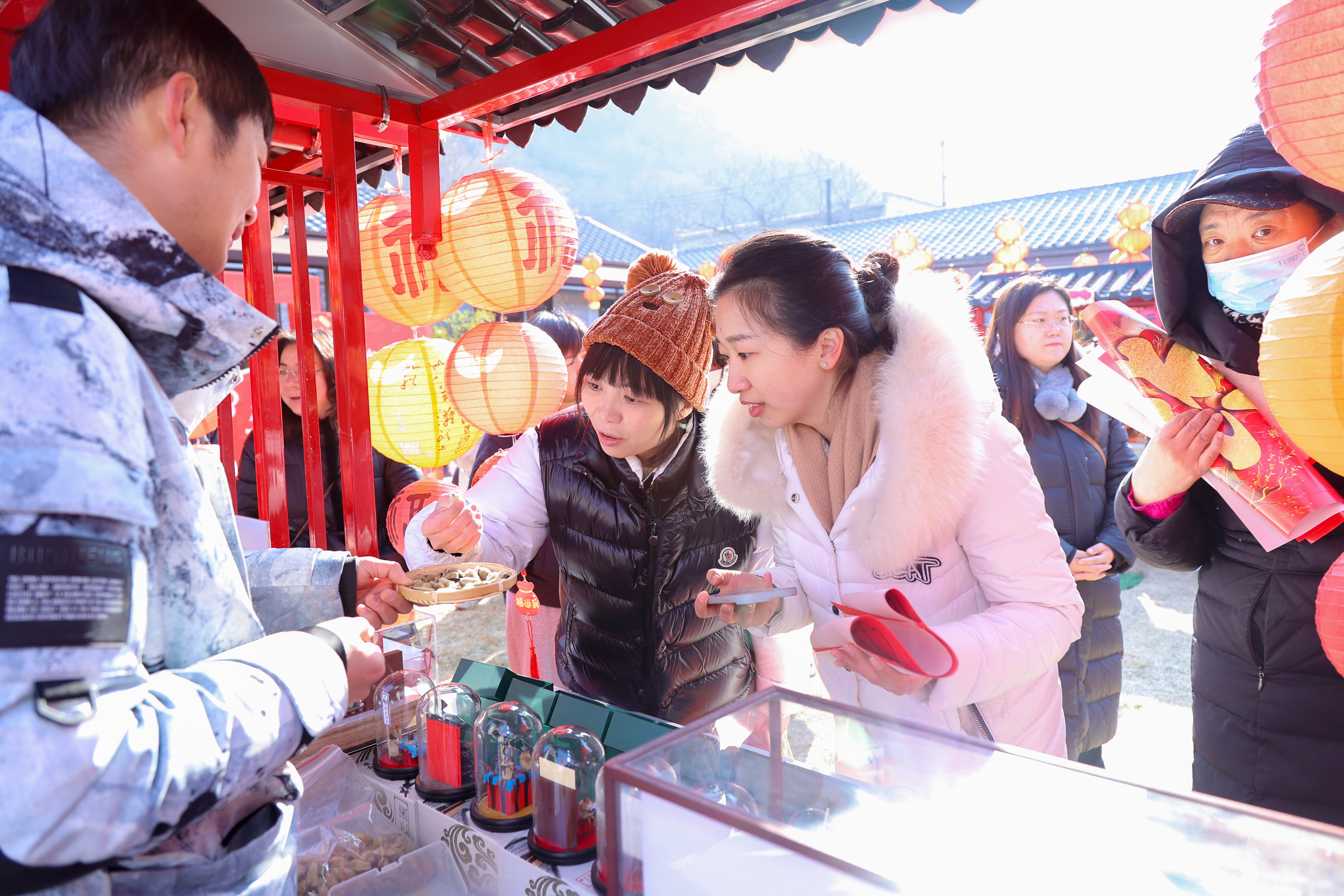 门头沟王平村大集图片