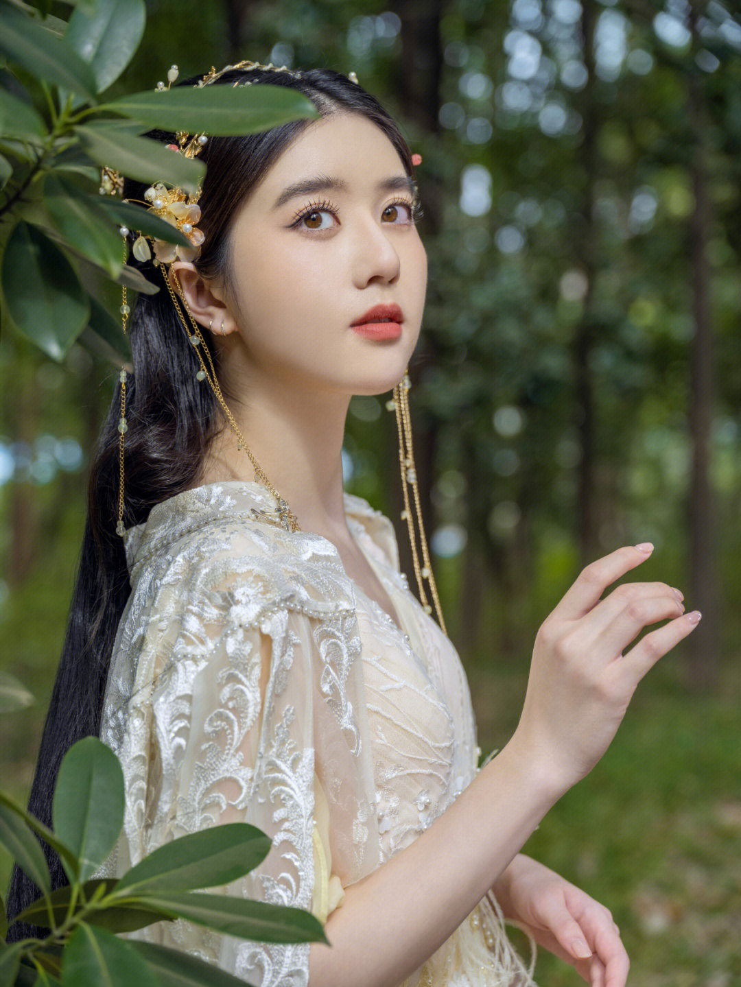 盘子女人坊秋日写真|李凯馨也在拍的古风神女系列