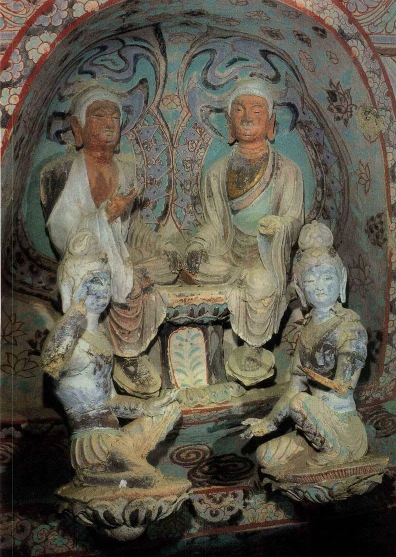 三位一体石窟艺术:莫高窟的彩塑