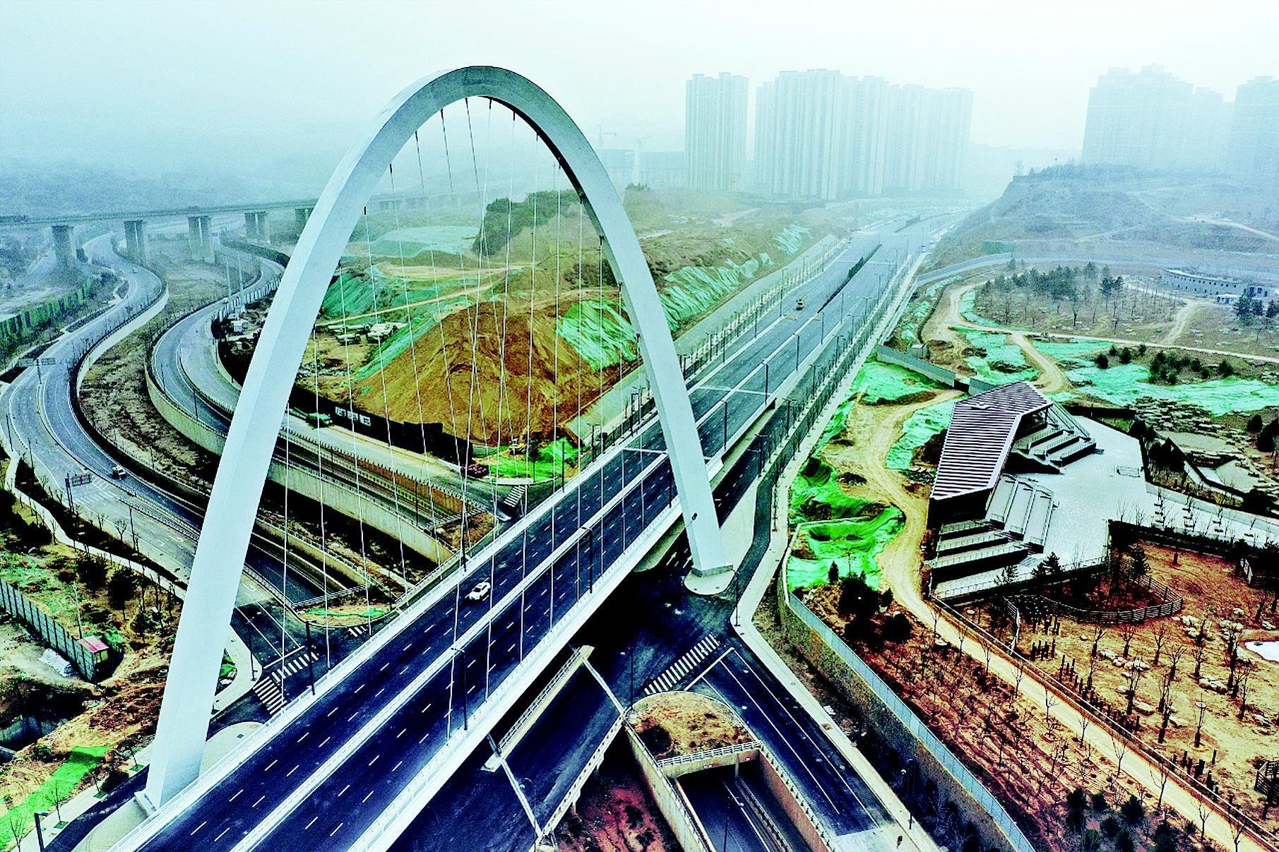 东中环北延上跨北涧河桥 路段已具备通车条件