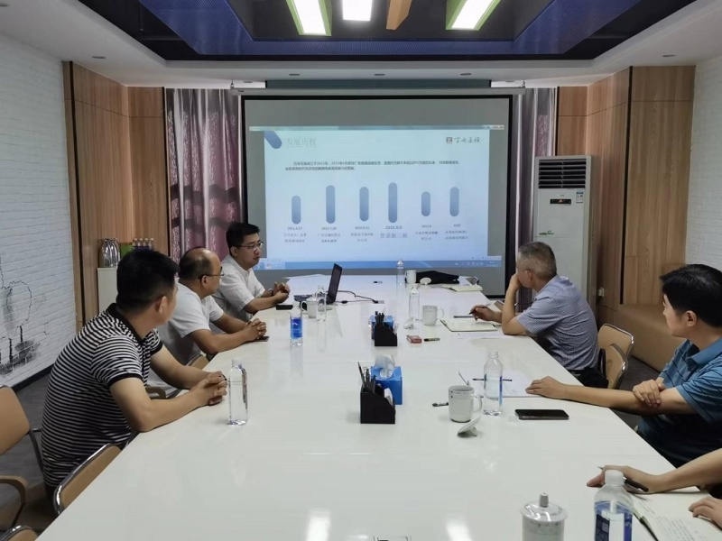 陈昌生走访包保联系企业