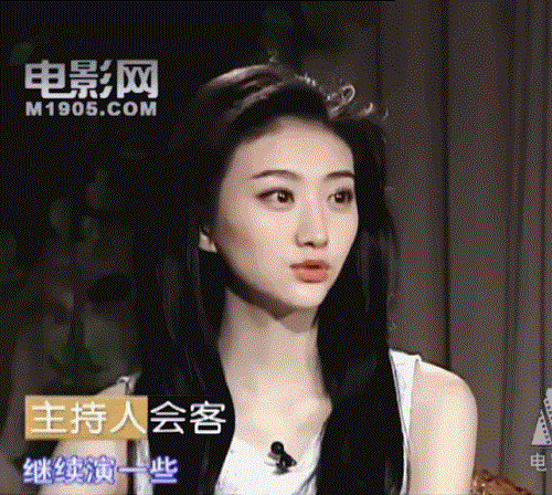 景甜早期采访图太美了吧