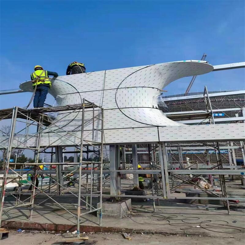 了解外墙铝单板干挂龙骨架焊接技术,打造完美外墙