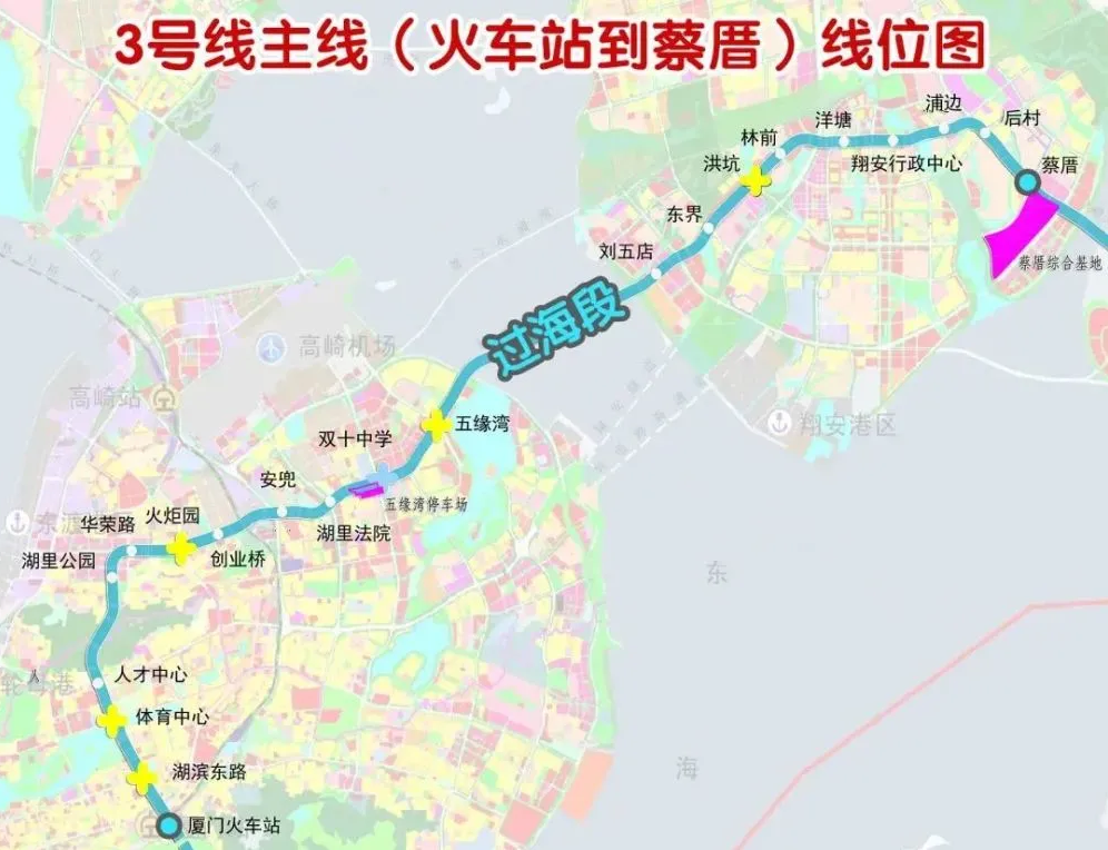 地铁3号线延伸线路图图片