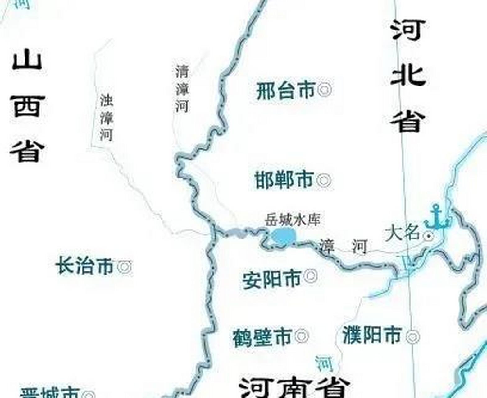 咱们的河南省与河北省以漳河为界,早些年两家都宣布漳河的水资源属于