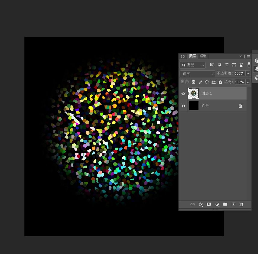 ps制作绚烂的五彩放射烟花效果教程 绚丽多彩烟花