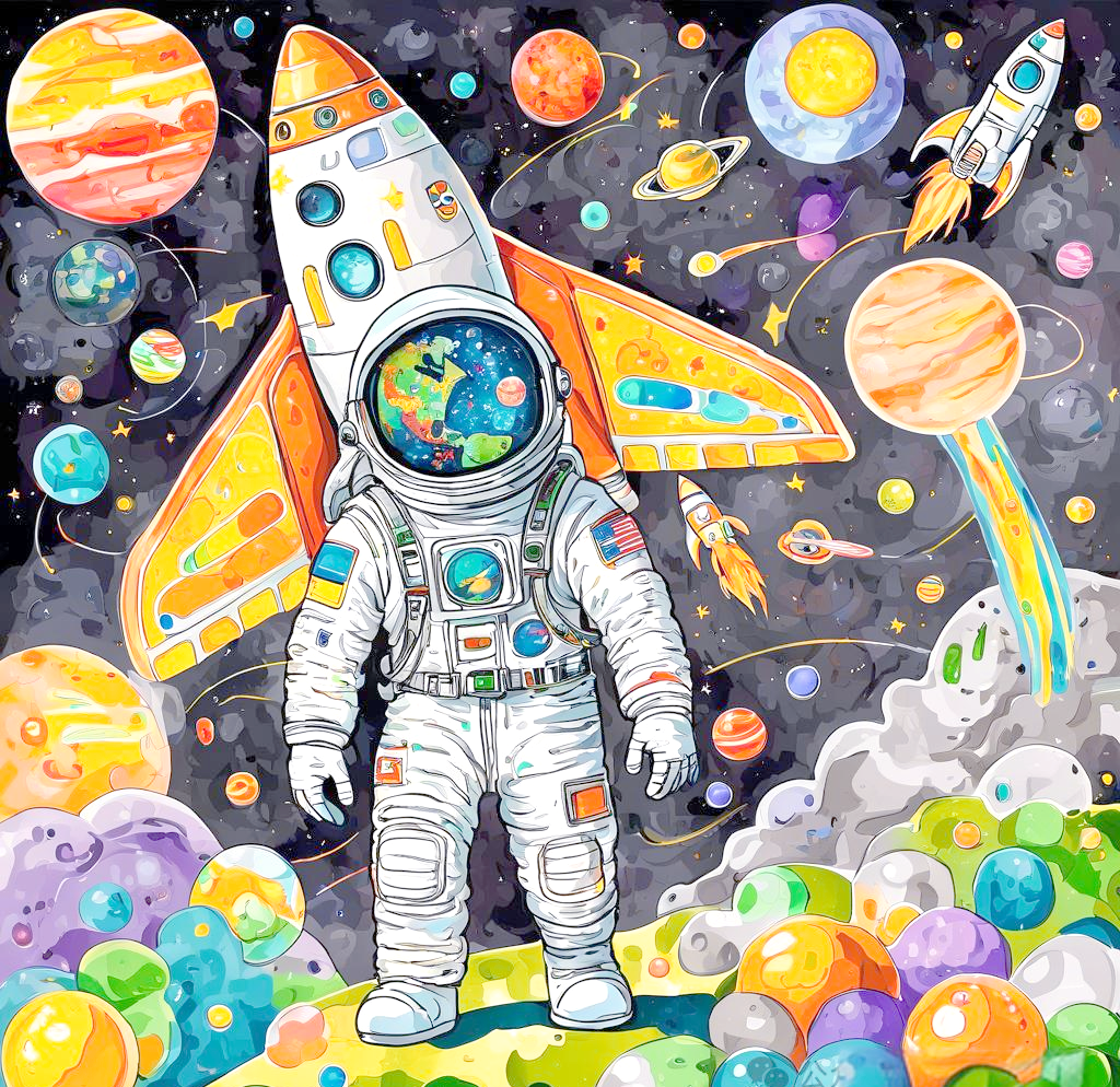 充分展现人类在探索太空过