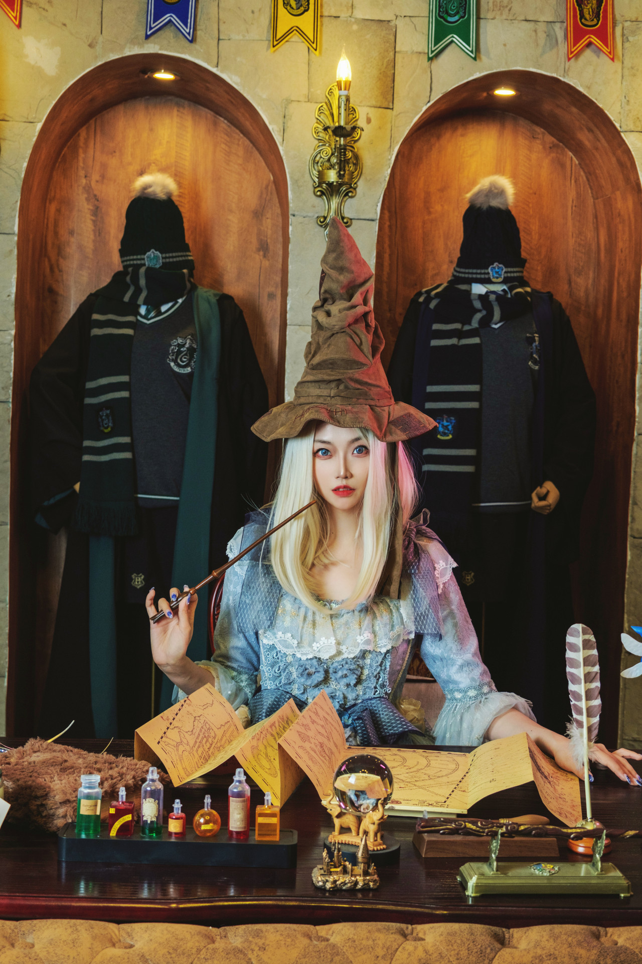 哈利波特鹰院拉文克劳luna cos