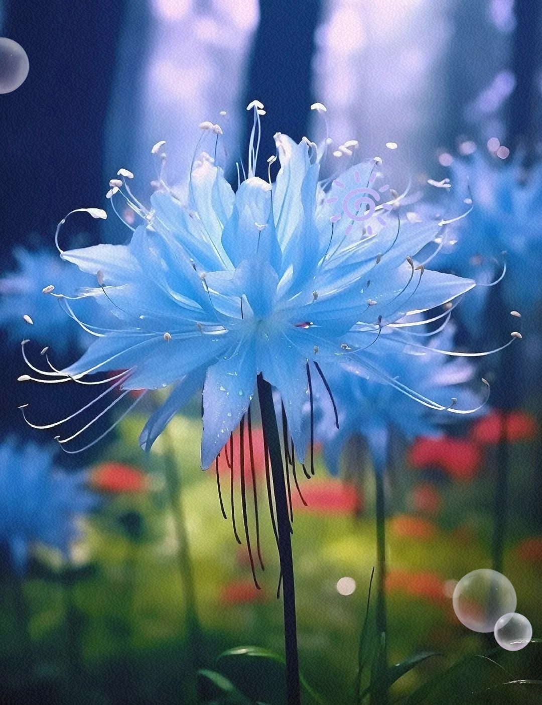 手机壁纸推荐 ‖ 彼岸花:花开无叶,叶落无根,却暖心治愈