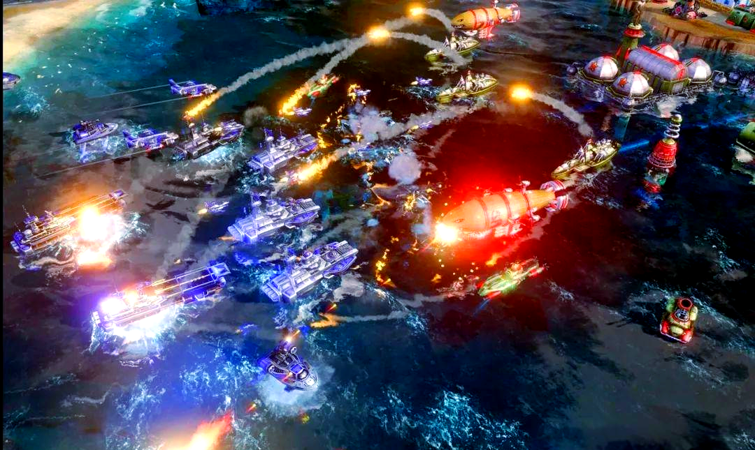 重聚经典:红色警戒3中体验三足鼎立的战略魅力