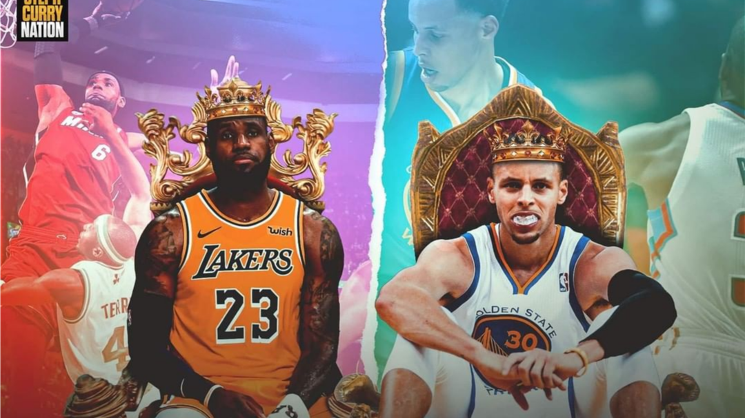 库里成为超巨后,失败局大盘点,詹姆斯堪称库日天宿敌