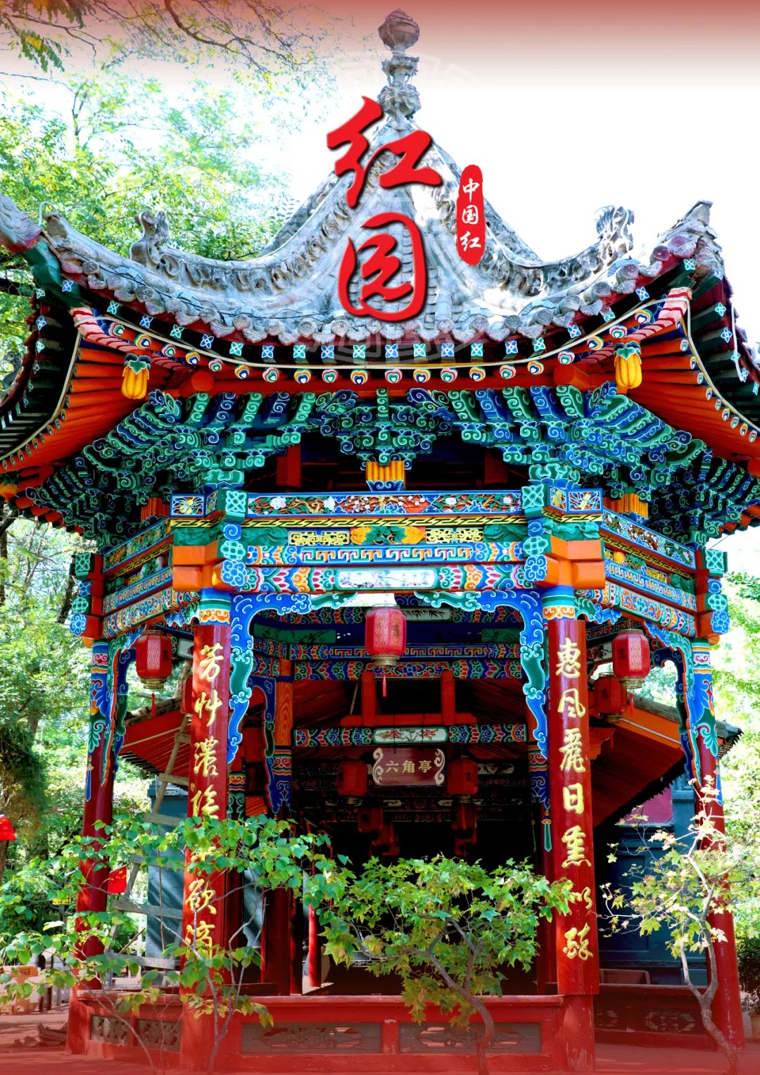 多彩临夏丨中国红,是临夏红园最美的颜色