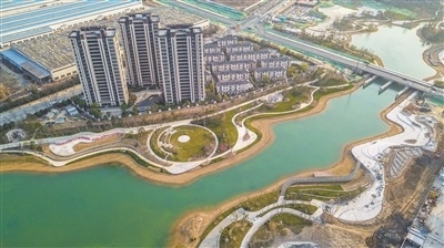 桐庐富春未来城生态景观公园正式对外开放