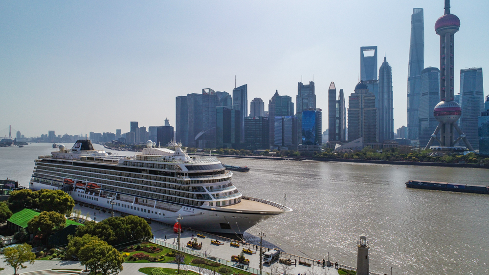 图说|邮轮生活迎来重启!上海邮轮母港首条国内沿海邮轮航线正式启动