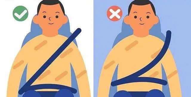 上车系好安全带,平安出行防意外!