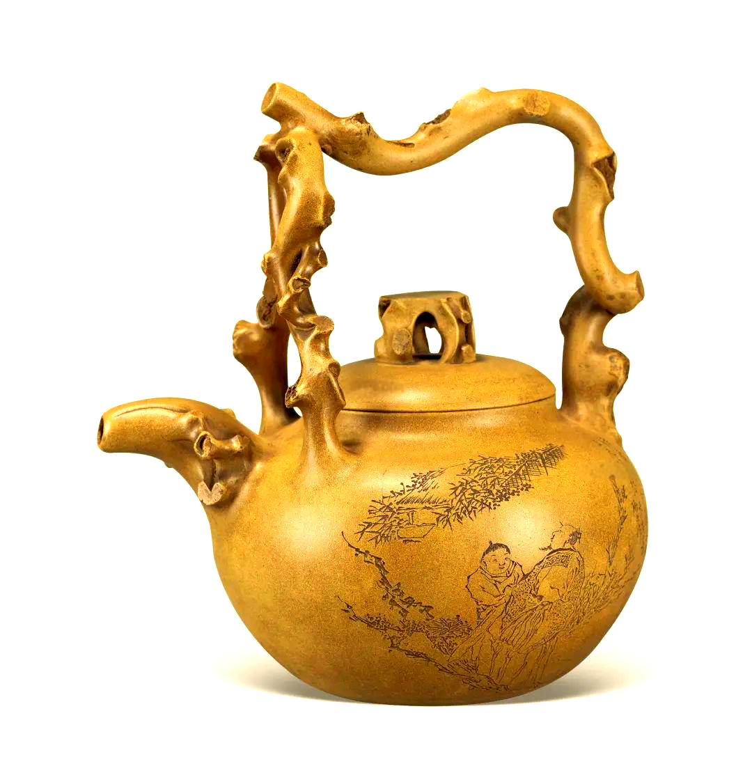 紫砂提梁壶的百年传承与演变