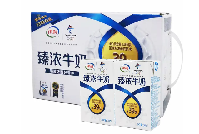 伊利牛奶"臻浓高钙 "为消费者带来高品质营养呵护