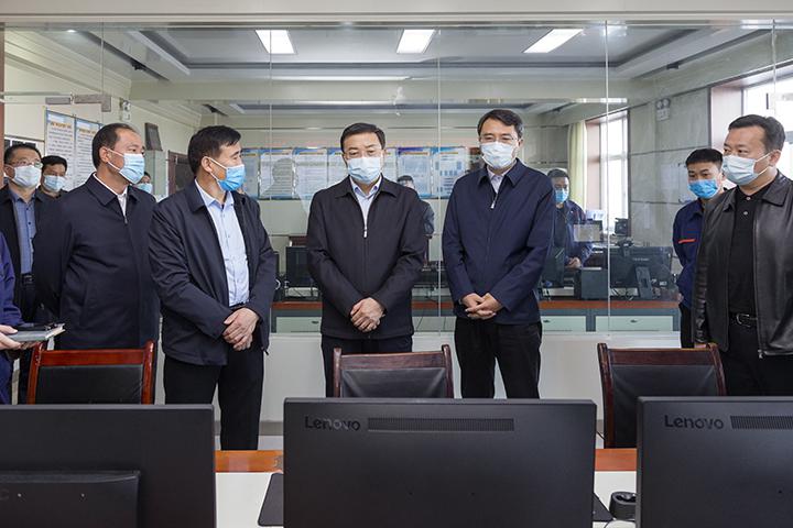 武健鹏在泽州县督导检查