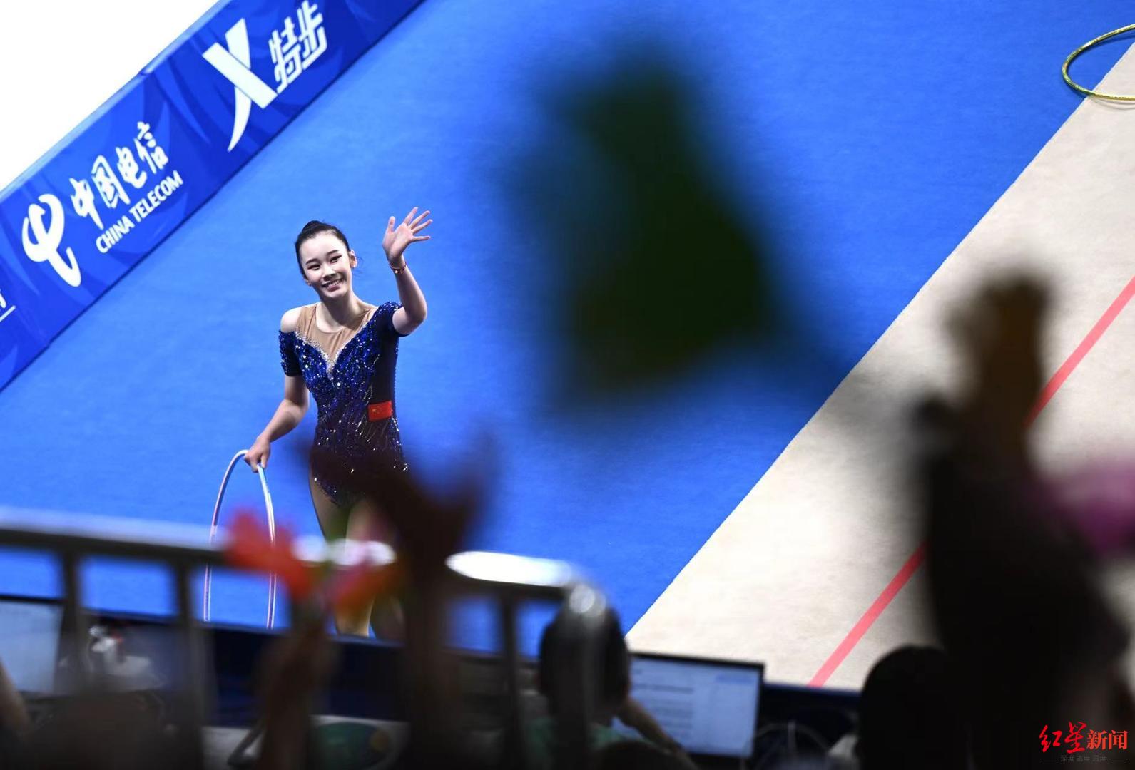 成都大运会艺术体操项目今日开赛 川籍小花赵樾:观众都非常支持,我