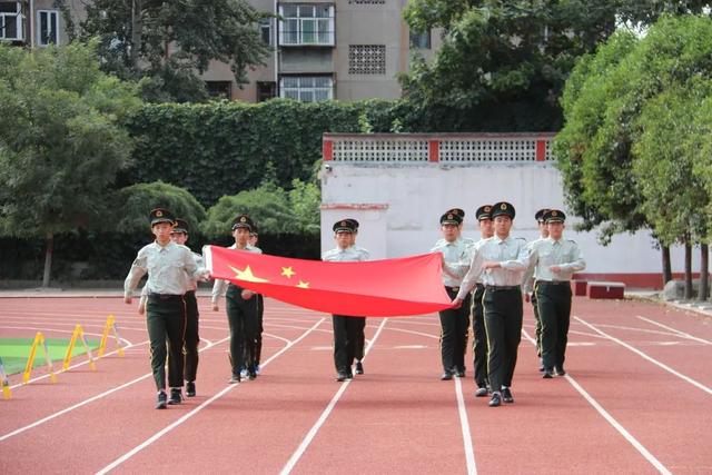 邯郸市建安中学举行2022年秋季第一次升旗仪式