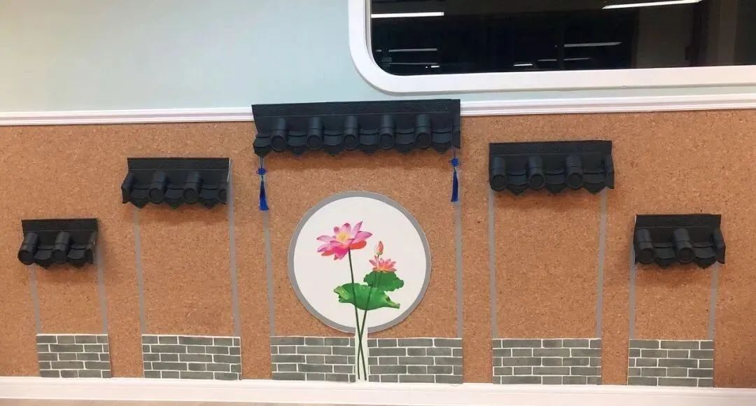 环境创设|新中式环创欣赏,充满了江南水乡的仪式感