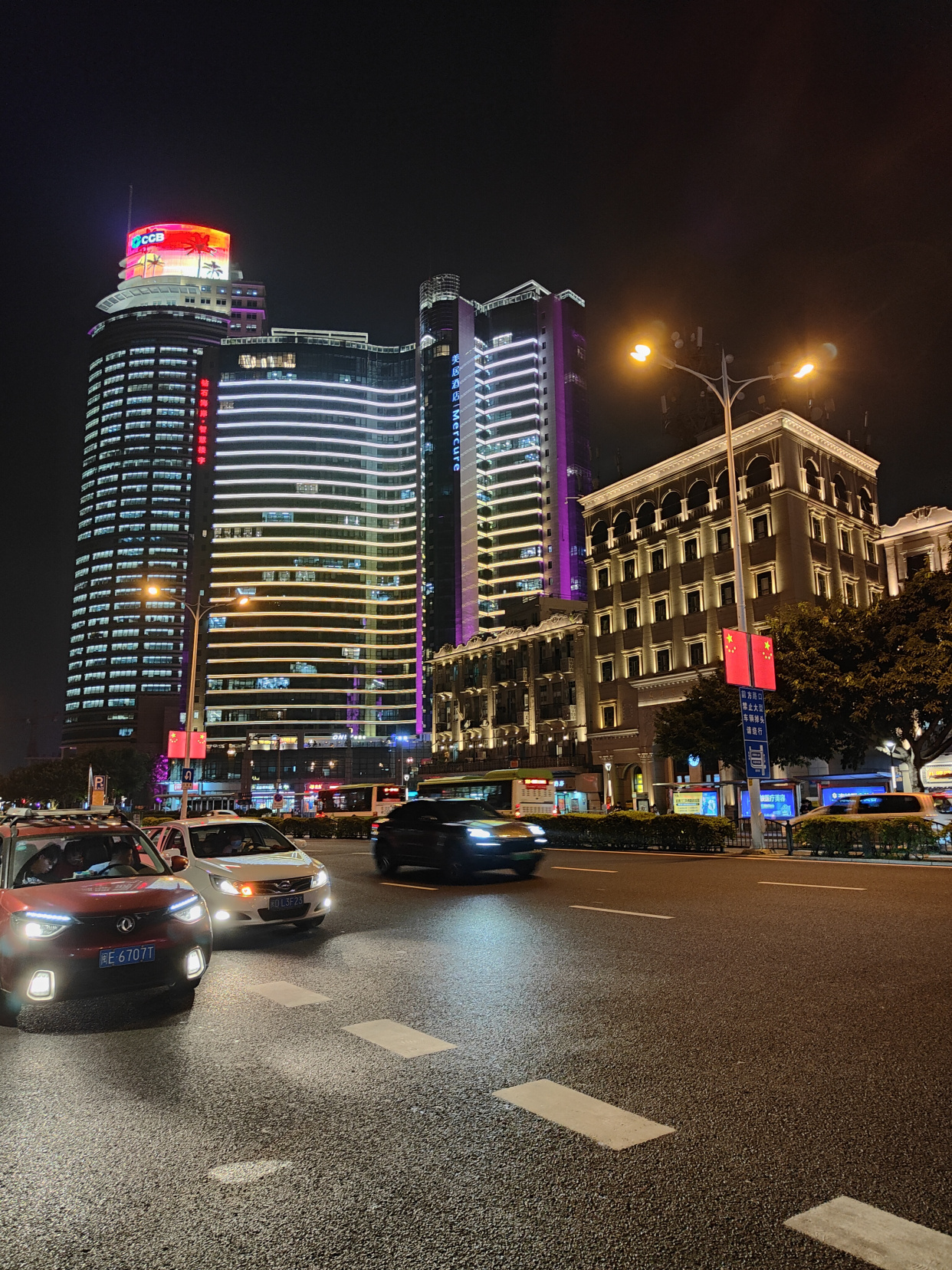 厦门鹭江道夜景