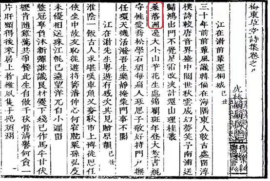 桐城人的桑落洲情缘.江皋,桑落洲边大小山,芦花生处锦澜斑