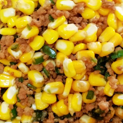 这道玉米炒肉沫,看一遍就会!