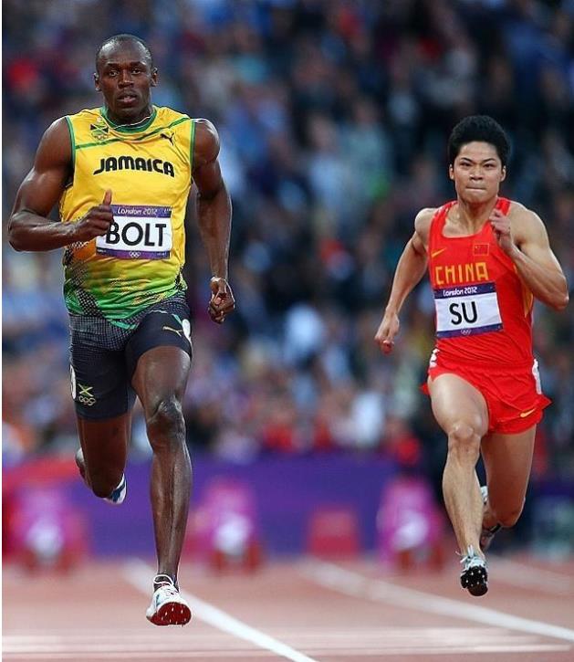 男子100米世界纪录图片