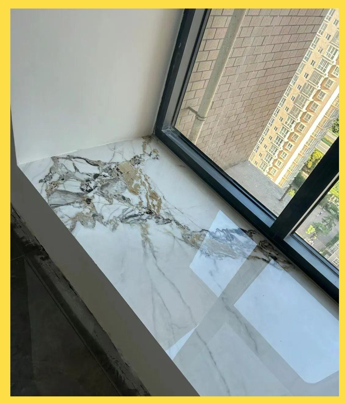 瓷砖贴飘窗的省钱妙招,邻居纷纷表示后悔没早想到