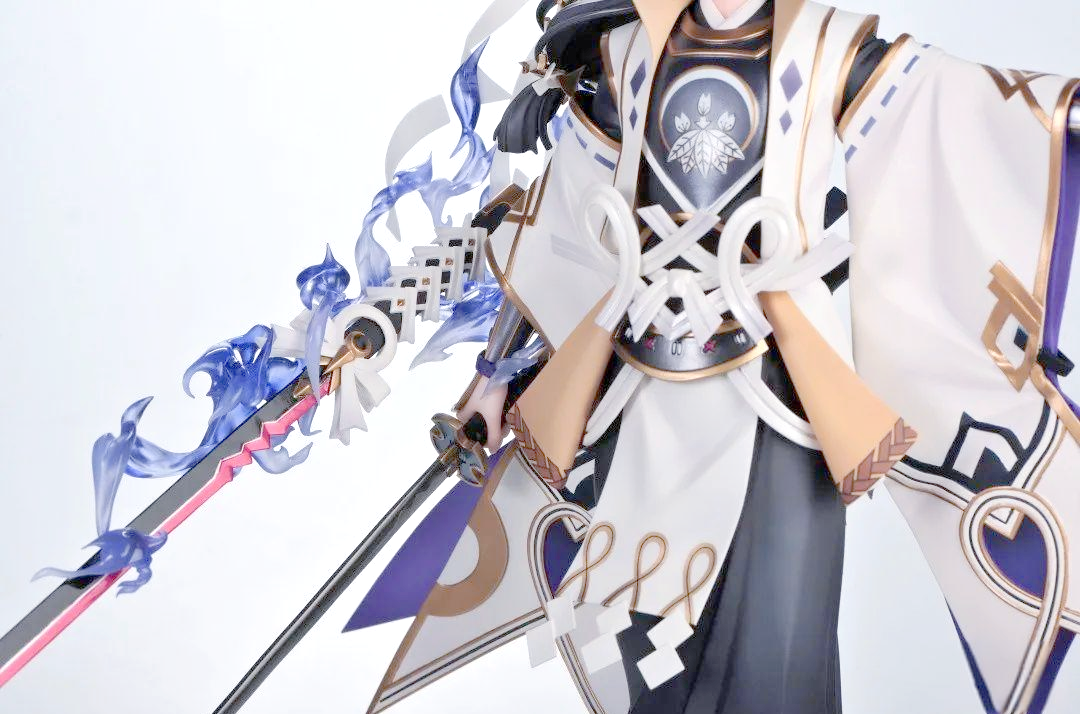 双翼社打造:《阴阳师》鬼切白槿霜风手办细节全览