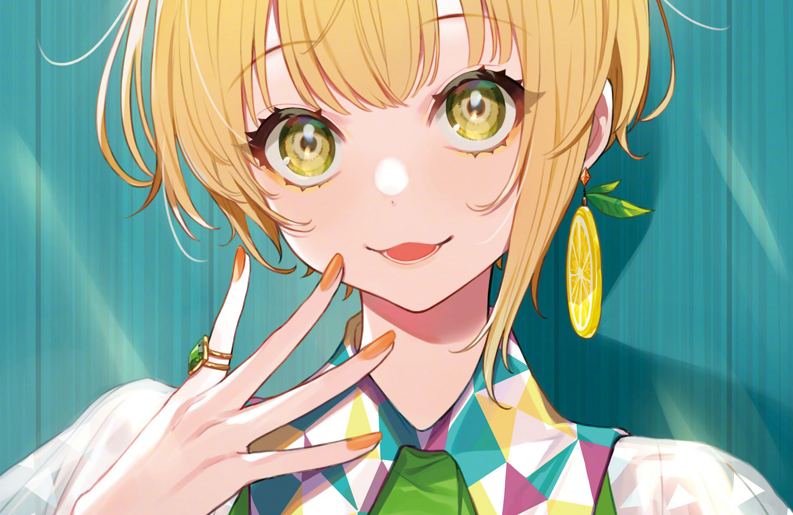 画师「裕」作品欣赏:韩系画风的动漫女生头像