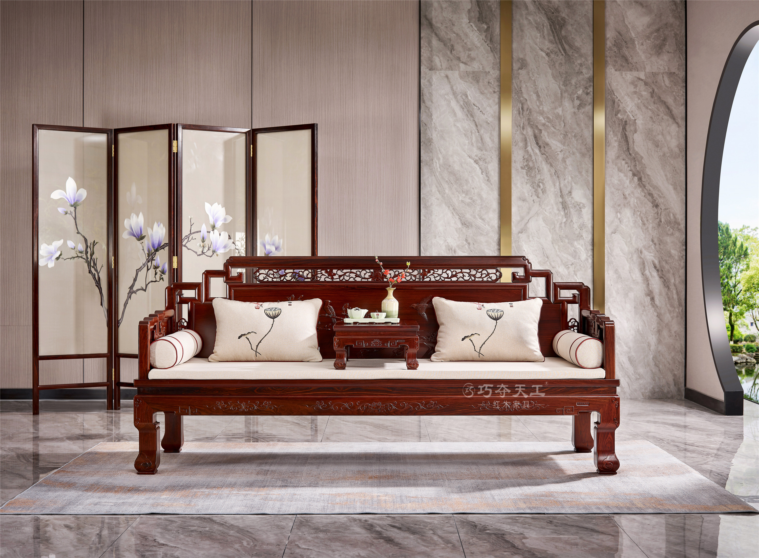 精品红木家具型艺材韵,细节彰显品质