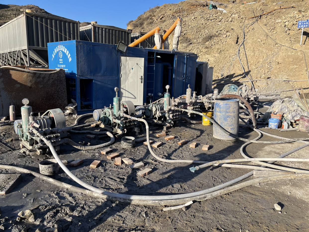 150型泥浆泵 煤矿采空区粉煤灰注浆加固