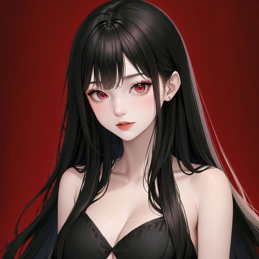 ai绘画|2.5d厚涂美女风格