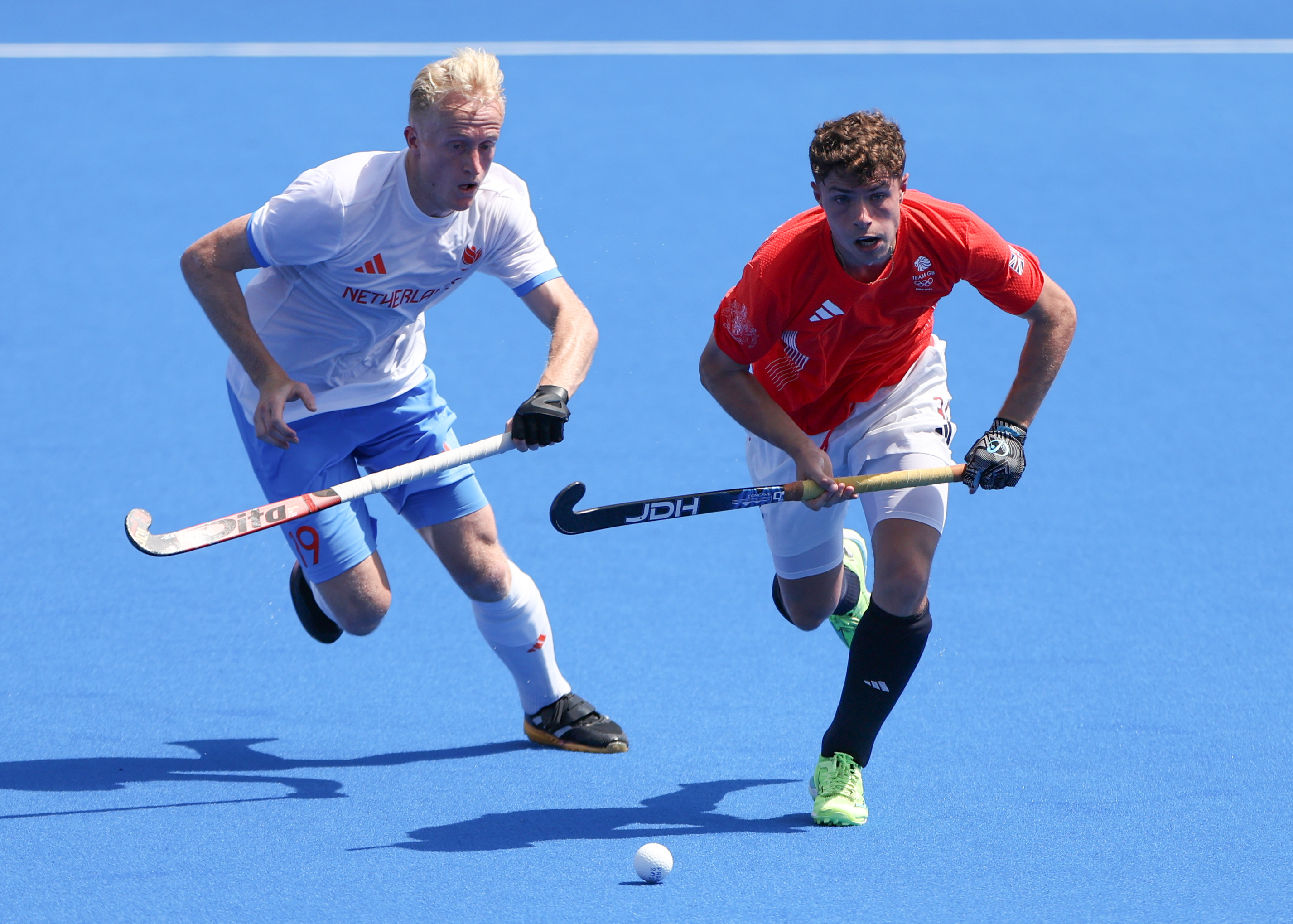 巴黎奥运会丨曲棍球——男子小组赛:英国平荷兰