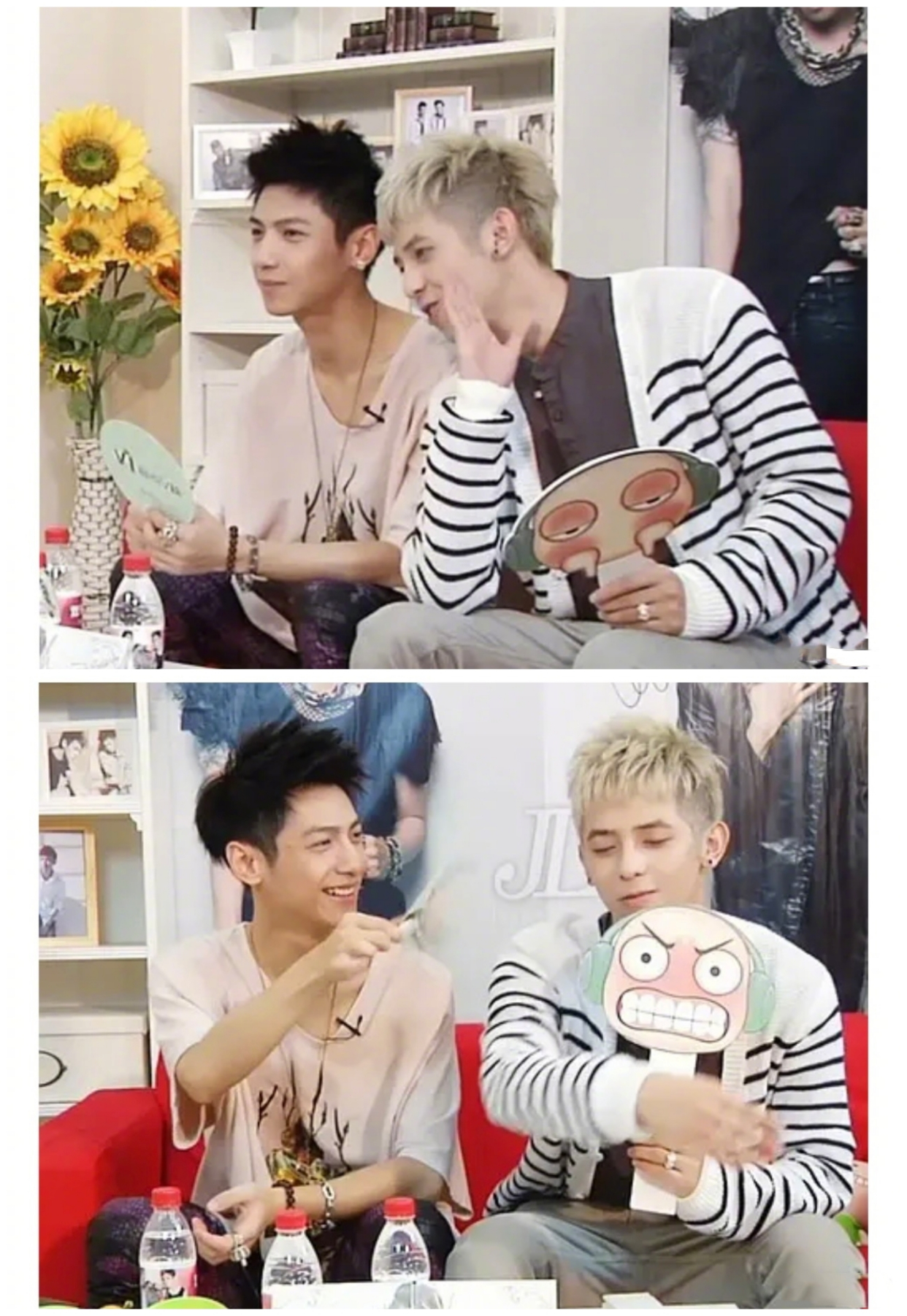 符龙飞罗云熙曾是一个组合!非主流合照太魔性了,两位少年都帅气