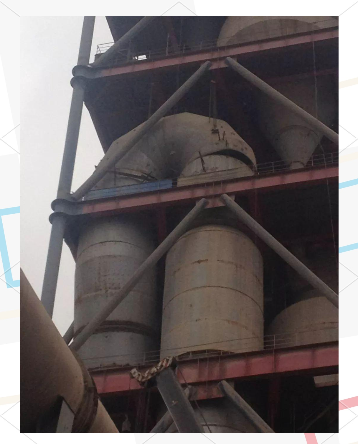 2015年,我首次参与了"贵州梵净山金顶水泥有限公司"的预热器技改项目